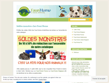 Tablet Screenshot of faunhome.wordpress.com