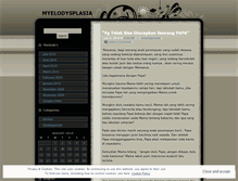 Tablet Screenshot of myelodysplasia16.wordpress.com