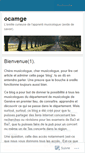 Mobile Screenshot of ocamge.wordpress.com