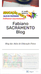 Mobile Screenshot of fabianosacramento1.wordpress.com