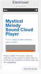 Mobile Screenshot of electricool.wordpress.com