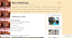 Desktop Screenshot of moorweddings.wordpress.com