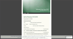 Desktop Screenshot of ioe2010.wordpress.com