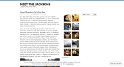 Desktop Screenshot of meetthejacksons.wordpress.com