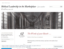 Tablet Screenshot of biblicalleadership.wordpress.com