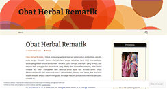 Desktop Screenshot of obatrematikherbalalami.wordpress.com