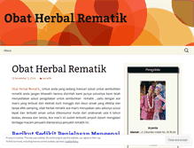 Tablet Screenshot of obatrematikherbalalami.wordpress.com