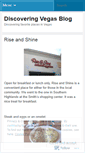 Mobile Screenshot of discoveringvegas.wordpress.com