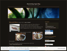 Tablet Screenshot of discoveringvegas.wordpress.com