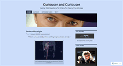 Desktop Screenshot of curiousinterviews.wordpress.com