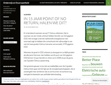 Tablet Screenshot of onderwijsenklimaat.wordpress.com