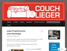 Tablet Screenshot of couchlieger.wordpress.com