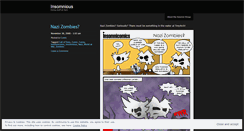 Desktop Screenshot of insomniousism.wordpress.com