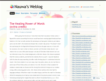 Tablet Screenshot of nauwa.wordpress.com