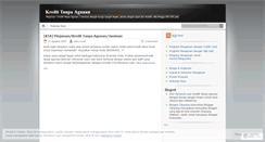 Desktop Screenshot of pinjamankredit.wordpress.com