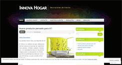 Desktop Screenshot of innovahogar.wordpress.com