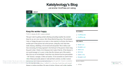Desktop Screenshot of katstyleology.wordpress.com