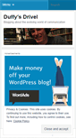 Mobile Screenshot of duffysdrivel.wordpress.com