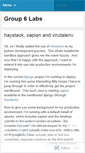 Mobile Screenshot of group6labs.wordpress.com