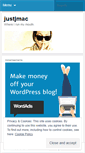 Mobile Screenshot of justjmac.wordpress.com