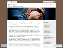 Tablet Screenshot of opticbard.wordpress.com