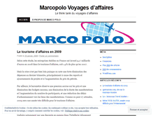 Tablet Screenshot of marcopolovoyage.wordpress.com