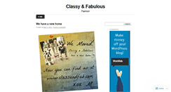 Desktop Screenshot of classnfab.wordpress.com