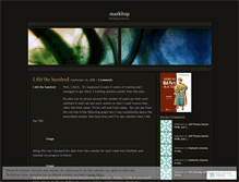 Tablet Screenshot of markitup.wordpress.com
