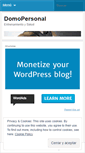 Mobile Screenshot of domopersonal.wordpress.com