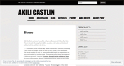 Desktop Screenshot of akilicastlin.wordpress.com