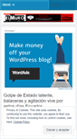 Mobile Screenshot of diarioelmuro.wordpress.com