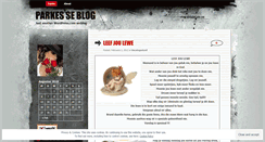 Desktop Screenshot of parkes1.wordpress.com