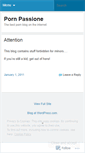 Mobile Screenshot of pornpassione.wordpress.com