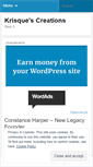Mobile Screenshot of krisque.wordpress.com
