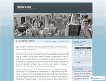 Tablet Screenshot of antiqul.wordpress.com