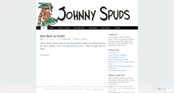 Desktop Screenshot of johnnyspuds.wordpress.com