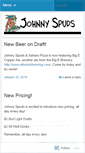 Mobile Screenshot of johnnyspuds.wordpress.com