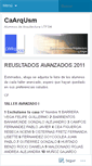 Mobile Screenshot of caarqusm.wordpress.com