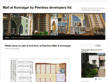 Tablet Screenshot of peerlessmall.wordpress.com