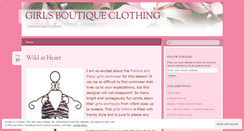 Desktop Screenshot of girlsboutique.wordpress.com