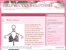 Tablet Screenshot of girlsboutique.wordpress.com