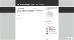 Desktop Screenshot of catatansaya.wordpress.com