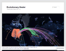 Tablet Screenshot of evolutionaryhealer.wordpress.com