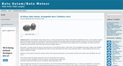 Desktop Screenshot of batuantik.wordpress.com