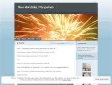 Tablet Screenshot of littlesparklet.wordpress.com