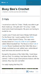 Mobile Screenshot of busybeescrochet.wordpress.com