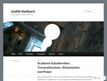Tablet Screenshot of keilbach.wordpress.com