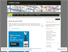 Tablet Screenshot of londonlines.wordpress.com