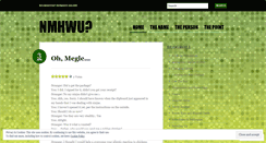 Desktop Screenshot of nmhwu.wordpress.com