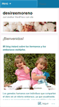 Mobile Screenshot of desireemoreno.wordpress.com